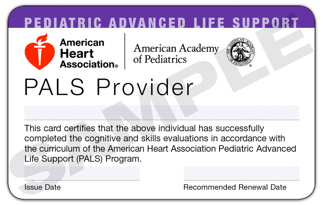 Pediatric Advanced Life Support (PALS) - Trio Safety CPR+AED Solutions